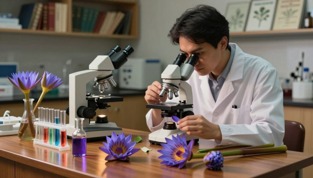 Scientific research on Blue Lotus properties Scientific research on Blue Lotus properties